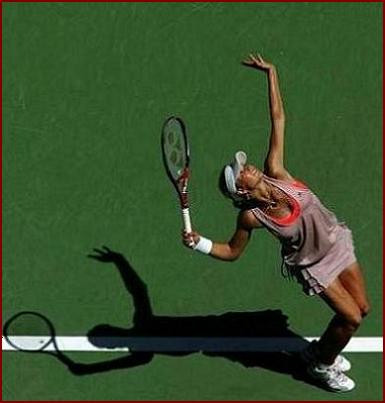 Tennis serve