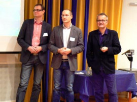 Martin Hägglund, Marcus Walldén, Magnus Forsblad, Forskningsrön och tillämpningar CIF, Bosön, foto: All Sport och Idrott